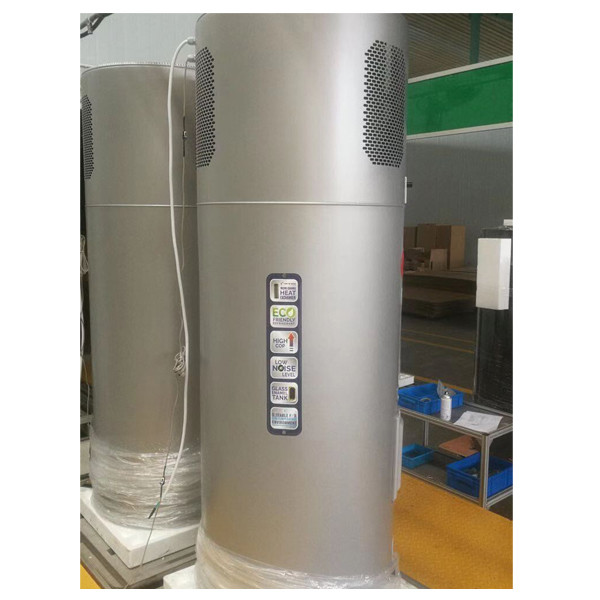 7-9kw toplotna črpalka z enosmernim pretvornikom zraka (ogrevanje, hlajenje, vroča voda) Wi-Fi krmiljenje
