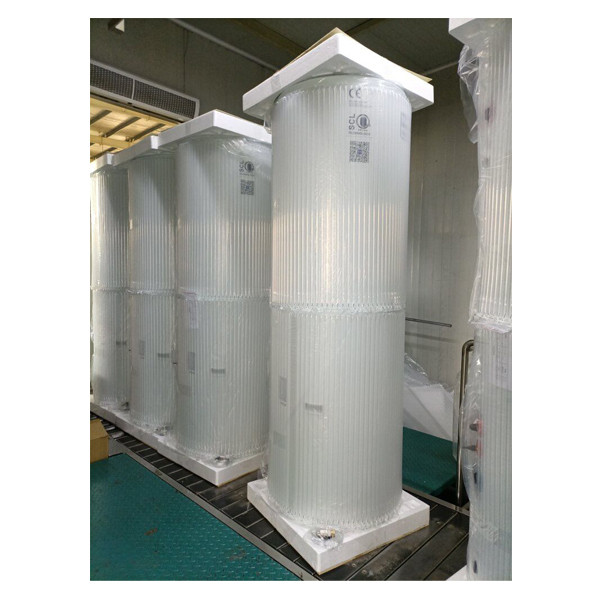 3000-25000 litrski rezervoar za vodo iz nerjavečega jekla za komercialne ali domače namene 