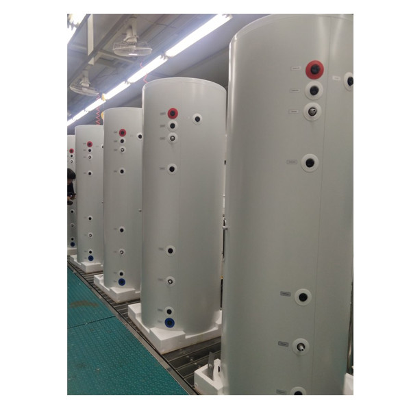 Industrijski 20-galonski mobilni rezervoar za vročo vodo 