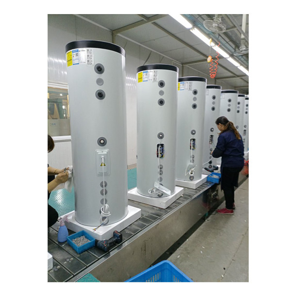 100-litrski vodoravni rezervoar za vodo iz nerjavečega jekla za gospodinjske vodovode 