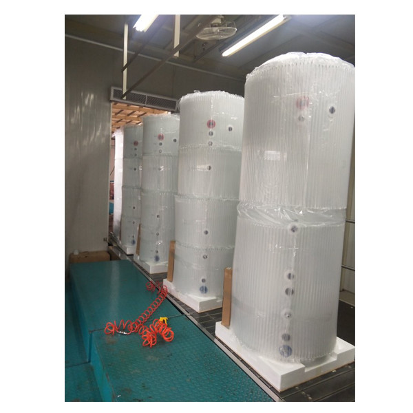 100-litrska navpična tlačna posoda za ekspanzijo vode za komercialno uporabo 