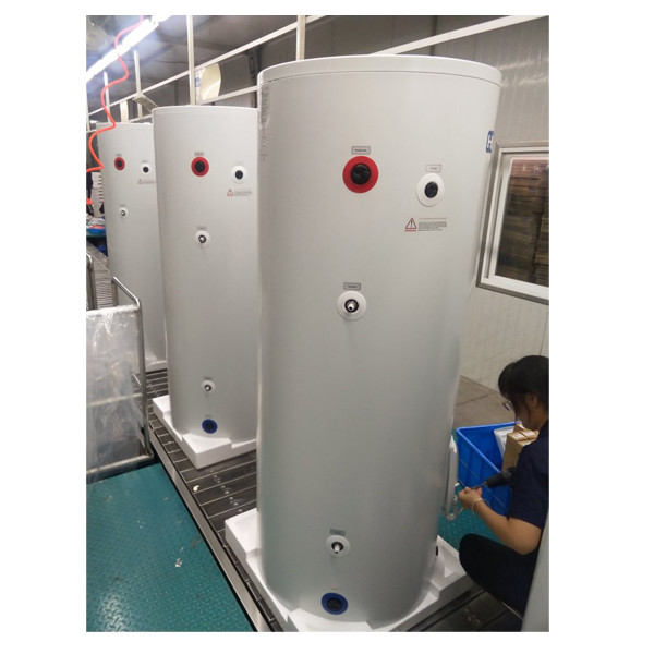 Visokokakovostni rezervni deli za sončni grelnik vode PPGI Zunanji pokrovi rezervoarja 