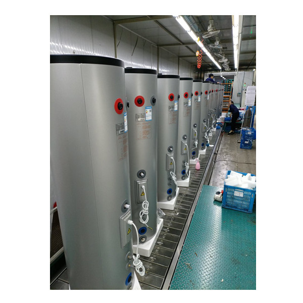 Vodoravni FRP GRP rezervoar za kemikalije ali vodo 