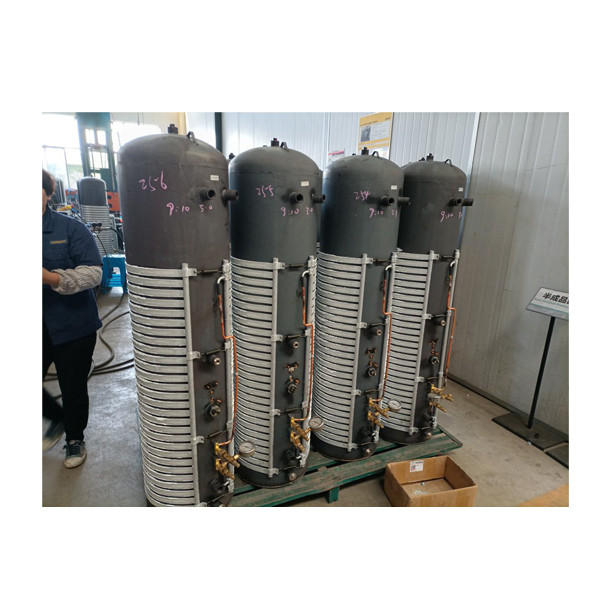 Navpični rezervoarji za prednapolnjeni vodni sistem s kapaciteto 20 galonov 