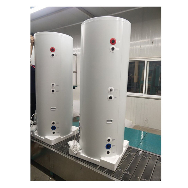 Industrijski 20-galonski mobilni rezervoar za vročo vodo 