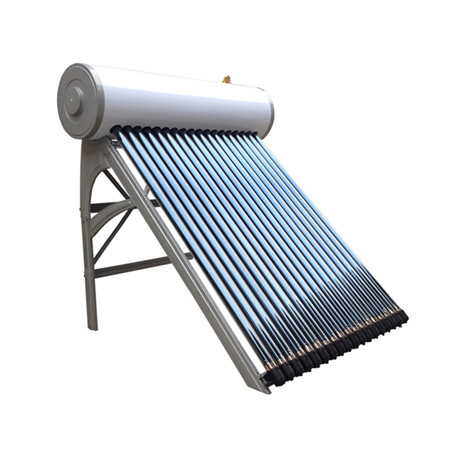 Navpični solarni rezervoar za toplo vodo iz nerjavečega jekla