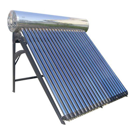 Sončni rezervoar za toplo vodo z električnim ogrevanjem