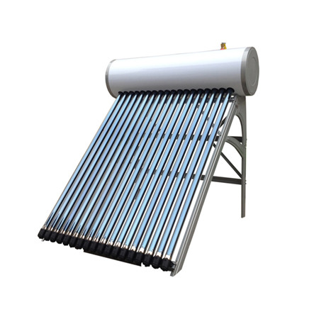 Komercialna poslovna uporaba solarnega ogrevalnega sistema za toplo vodo