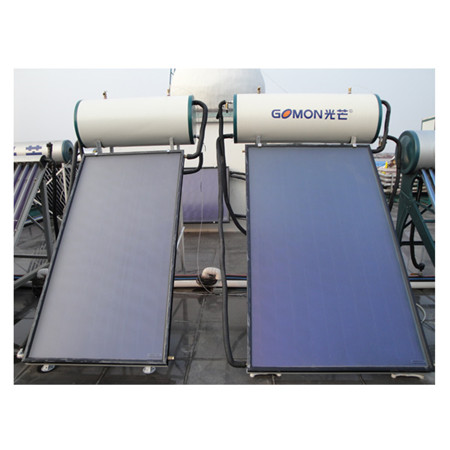 9 paneli Enopolna vodna črpalka Sončni pritrdilni sistem na tleh