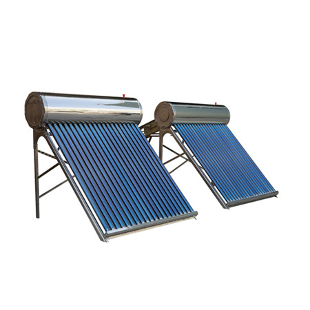 Solarni kolektor Toplotna cev Vakuumska cev proti zmrzovanju Brez vode Visoka učinkovitost Solarni grelnik vode Solarni termalni baker