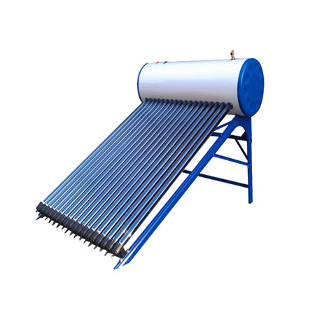 Sončni rezervoar za toplo vodo z električnim ogrevanjem