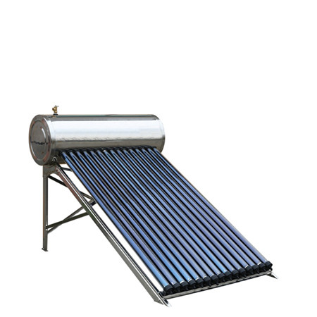 Solarni grelnik vode pod pritiskom za domačo uporabo v hotelih
