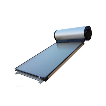 Solarni grelnik tople vode za vakuumsko cev, nameščen na strehi brez tlaka