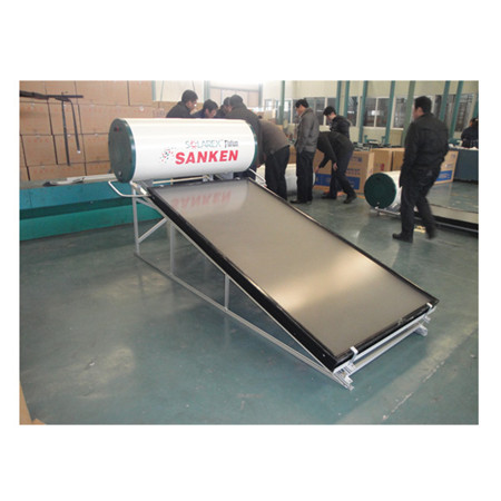 Kitajski kvalificirani tovarniški projekt sončnega energetskega sistema, sestavljeni vakuumske cevi z različnimi vrstami rezervnih delov, grelnik vode, rezervoar za vodo