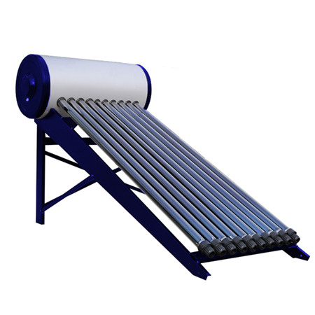Domači solarni grelnik tople vode (8 cevi do 40)